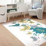 Mappamondo con mongolfiere 270 x 180 cm