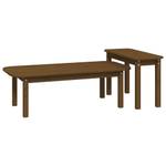 Couchtische 2er Set D518 Massivholz - 50 x 35 x 110 cm