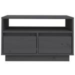 TV-Schrank D697 Grau - Massivholz - 35 x 37 x 60 cm