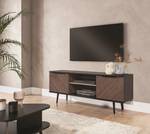 TV-Kommode Pabllo Schwarz - Braun - Holzwerkstoff - 150 x 60 x 41 cm