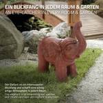 Deko Figur Elefant 36x19x39cm Braun Braun