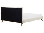 Doppelbett TALENCE Beige - Creme - Eiche Hell - Breite: 198 cm