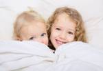 Bettdecke mit Flachkissen Daune Kopfkissen & Decke - 100% Baumwolle - Weiß