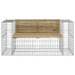 Banc de jardin 3030975 Marron foncé - 143 x 66 x 71 cm