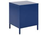 Nachttisch KYLEA Blau - Gold - Metall - 43 x 55 x 40 cm