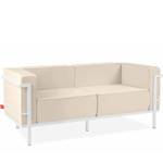 Gartensofa TRIGLO Creme - Weiß - Breite: 164 cm