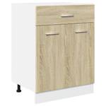 Schubunterschrank 3016496-4 Eiche Sonoma Dekor - Breite: 60 cm