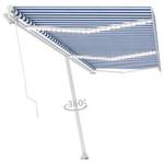 Avent rétractable 3006544-2 Bleu - Blanc - 300 x 1 x 600 cm