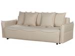 Schlafsofa KRAMA Beige - Schwarz