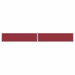 Seitenmarkise 3016426-6 Rot - 1200 x 160 cm