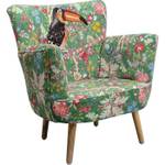 Fauteuil jungle toucan Textile - 79 x 78 x 75 cm