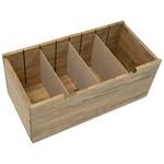 Console Buffett  2TI 80x40x80cm Noir - Bois massif - Bois/Imitation - 80 x 80 x 40 cm