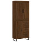 Highboard DE7892 Braun - Holzwerkstoff - 34 x 180 x 70 cm