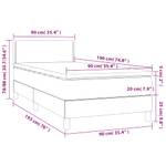 Boxspringbett 3017287-5 90 x 193 cm