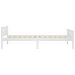 Cadre de lit 3009062-1 Blanc - Largeur : 96 cm