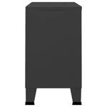 Sideboard DE360 Schwarz - Glas - 35 x 62 x 105 cm