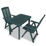 Bistro-Set (3-teilig) 295344 Grün