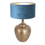 Dekorative Tischleuchte Set Brass Bleu - Bronze