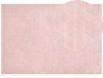 Tapis à poil long THATTA Rose foncé - 160 x 230 cm