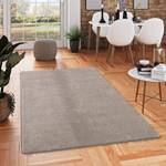 Hochflor Luxus Velours Teppich Touch Taupe - 80 x 400 cm