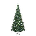 Weihnachtsbaum 3009437-3 Grau - Grün - Weiß - 120 x 240 x 120 cm