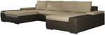 Ecksofa MARIN Beige - Braun