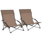 Chaise de plage Taupe