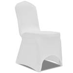 Housse de chaise(lot de 24) 3003531-2 Blanc