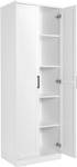 Armoire Chambre 2 Portes JZ10030WH+ Blanc - Bois manufacturé - 178 x 44 x 59 cm