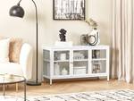 Sideboard NEWPORT Weiß - Metall - 115 x 65 x 35 cm