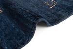 Tapis Gabbeh LXIII Bleu - Textile - 45 x 1 x 50 cm