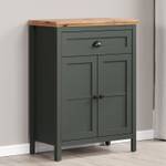 Commode Stanton Vert - Bois manufacturé - 39 x 102 x 77 cm