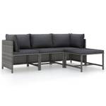 Garten-Sofa-Set (4-teilig) 3010471-14 Grau