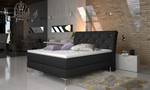 Boxspringbett NOBL Schwarz - Breite: 143 cm