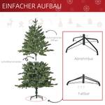 Künstlicher Weihnachtsbaum 830-364 Grün - Kunststoff - 105 x 150 x 105 cm