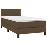 Boxspringbett 3017265-2 Dunkelbraun - Breite: 100 cm