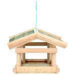 Vogelfutterhaus Braun - Massivholz - Holzart/Dekor - 30 x 21 x 35 cm