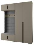 Garderobe Inova 1 Z18 Schwarz - Grau