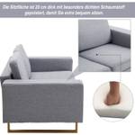 2-Sitzer Sofa mit Metallfüßen 833-520