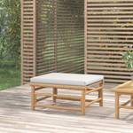 Repose-pied de jardin 3028341-7 Gris lumineux