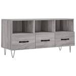 TV-Schrank D562 Silber / Grau - Silbergrau