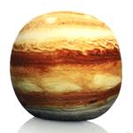 Sonnensystem Planet Universum Kissen Gelb - 25 x 25 cm