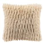 Kissenbezug Fidan Beige - Textil - 45 x 45 x 45 cm