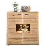 Highboard Morena 5 Braun - Massivholz - Holzart/Dekor - 120 x 122 x 39 cm