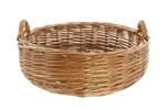 Schale Maxi Braun - Naturfaser - Holzart/Dekor - 47 x 14 x 47 cm