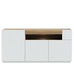 Wohnzimmer Levin 30 (5-teilig) LED Grau - Holzwerkstoff - 481 x 195 x 41 cm