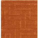 Tapis moderne pure laine tufté main ZEMA Orange - 200 x 290 cm