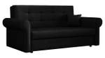 Schlafsofa Viva Silver III Schwarz