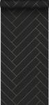 papier peint chevron 7328 Noir