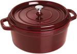 Kasserolle Cocotte Rot - Stein - 2 x 19 x 28 cm